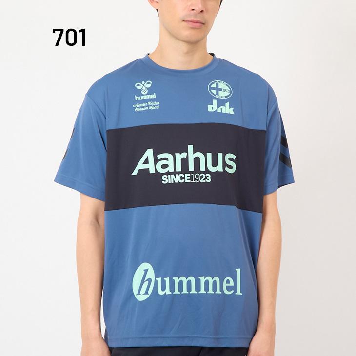 hummel ヒュンメル 半袖シャツ メンズ プラクティスシャツ