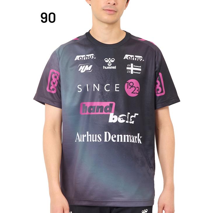 ヒュンメル 半袖シャツ メンズ hummel ハンドボール EURO H/Sプラクティスシャツ 吸汗速乾 スポーツウェア トップス 男性 練習着 トレーニング /HAP1216 | hummel | 01