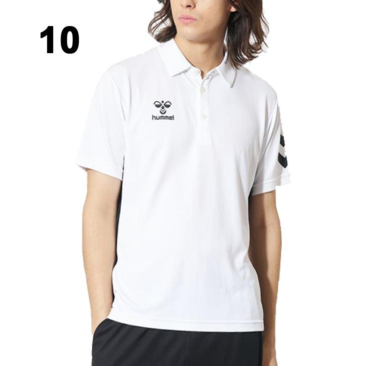 ヒュンメル 半袖 ポロシャツ メンズ hummel ツメタDEOポロシャツ 消臭機能 接触冷感 ひんやり 涼感 吸汗速乾 トレーニング スポーツウェア 男性用 /HAP3059 | hummel | 01