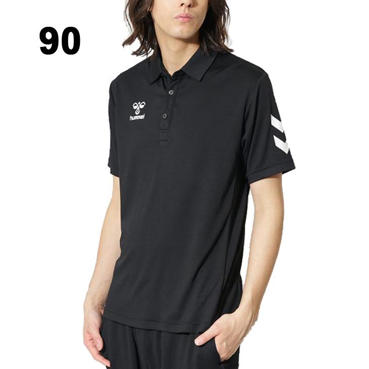 ヒュンメル 半袖 ポロシャツ メンズ hummel ツメタDEOポロシャツ 消臭機能 接触冷感 ひんやり 涼感 吸汗速乾 トレーニング スポーツウェア 男性用 /HAP3059 | hummel | 03
