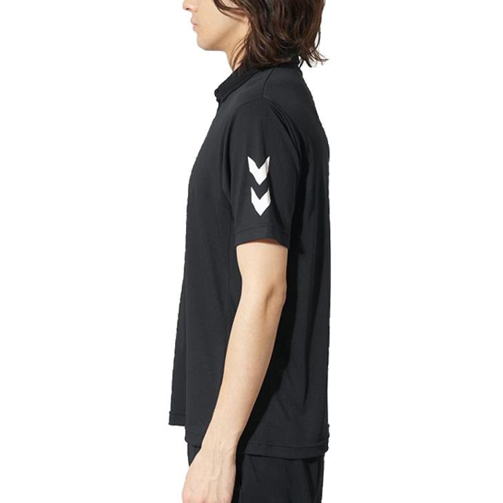 ヒュンメル 半袖 ポロシャツ メンズ hummel ツメタDEOポロシャツ 消臭機能 接触冷感 ひんやり 涼感 吸汗速乾 トレーニング スポーツウェア 男性用 /HAP3059 | hummel | 06