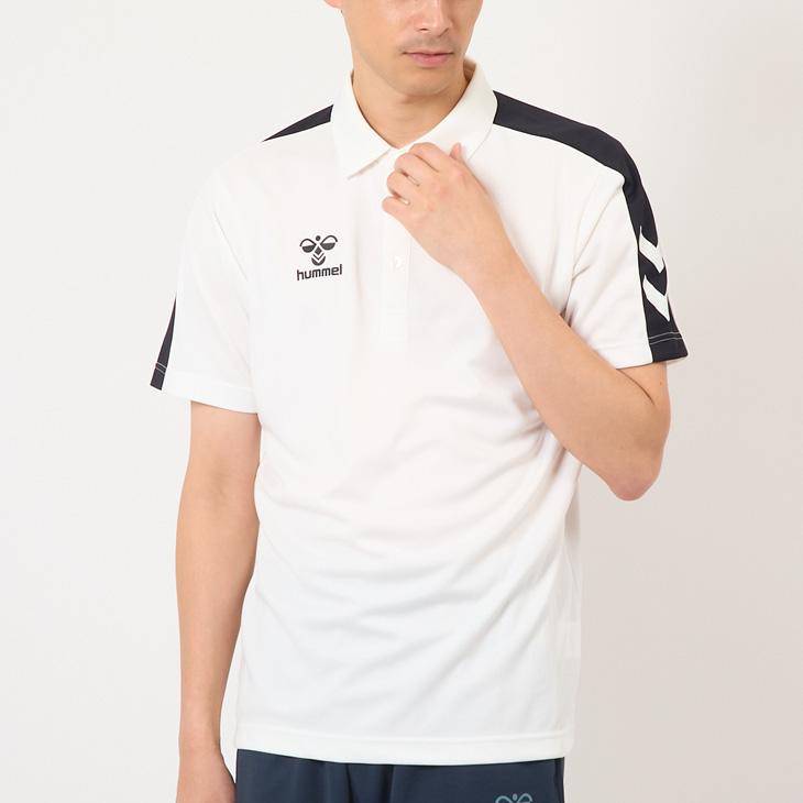 hummel（ヒュンメル） 半袖 ポロシャツ メンズ つめたポロシャツ 接触