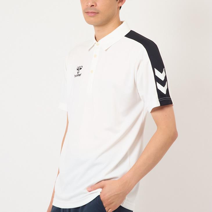 hummel（ヒュンメル） 半袖 ポロシャツ メンズ つめたポロシャツ 接触