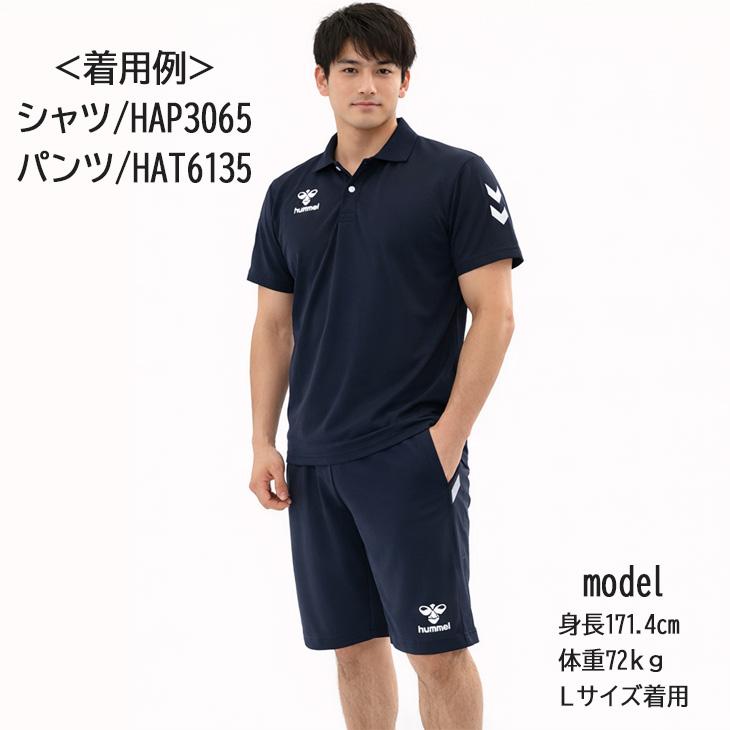 hummel（ヒュンメル） 半袖ポロ ハーフパンツ メンズ 上下