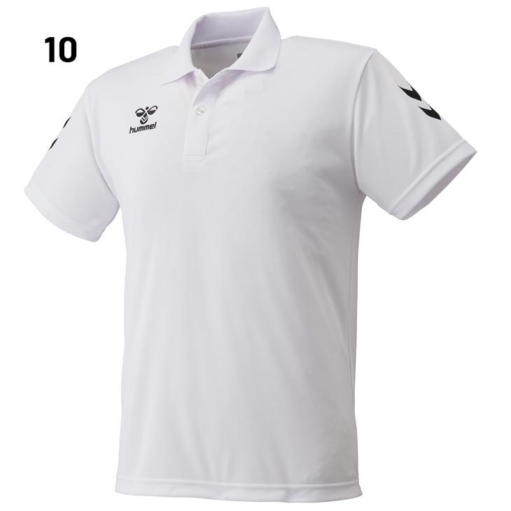 hummel ヒュンメル 半袖 ポロシャツ メンズ チームポロシャツ