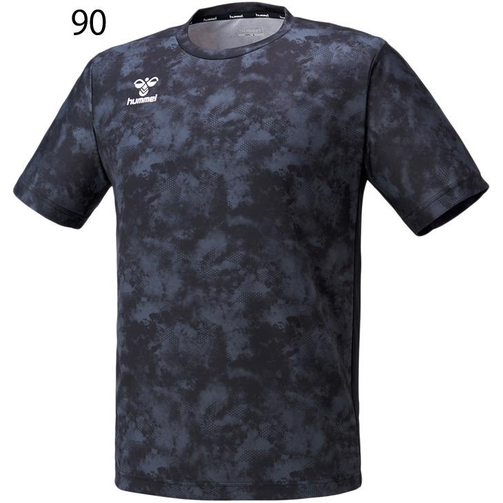 hummel スポーツシャツ hummel 半袖 Tシャツ メンズ ヒュンメル グラフィックシャツ 総