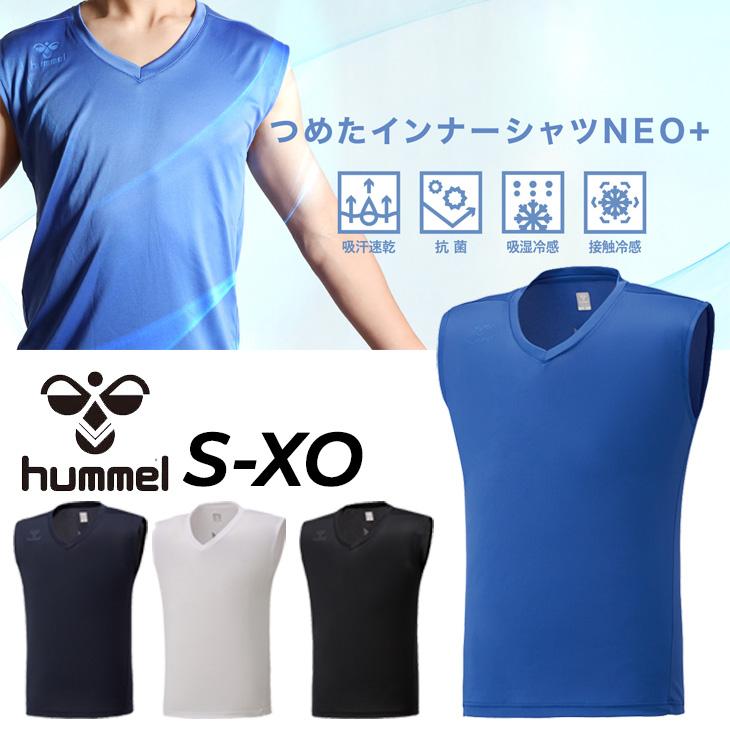 hummel（ヒュンメル） ノースリーブシャツ メンズ 吸湿冷感 接触冷感