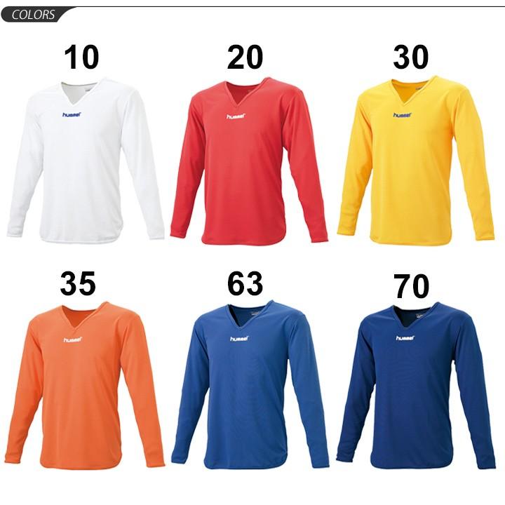 アンダーシャツ 長袖 メンズ ヒュンメル Hummel インナーシャツ Vネック サッカー ハンドボール 男性用 スポーツウェア 日本製 Hap5140 取寄せ Apworld 通販 Paypayモール