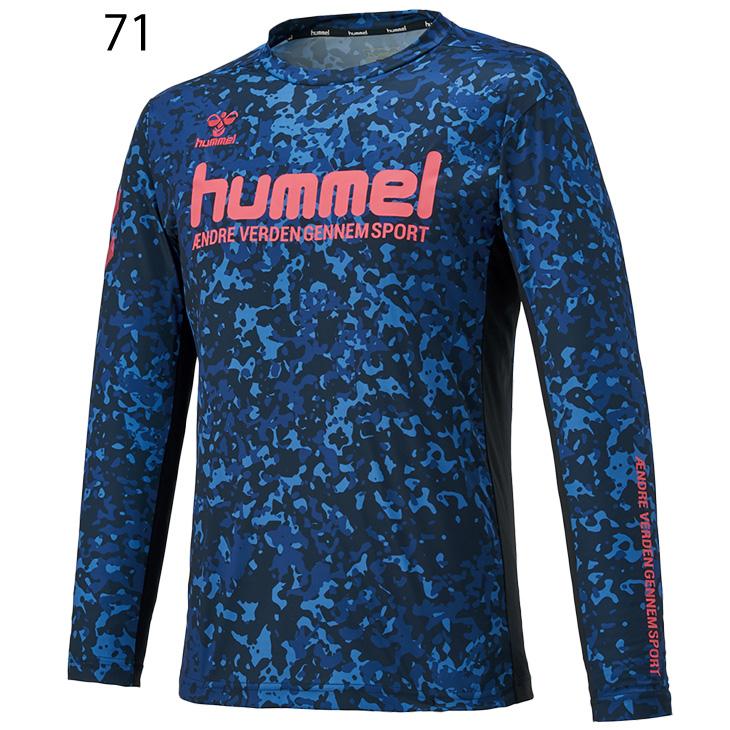 hummel 長袖 プラクティスシャツ メンズ ヒュンメル hummel