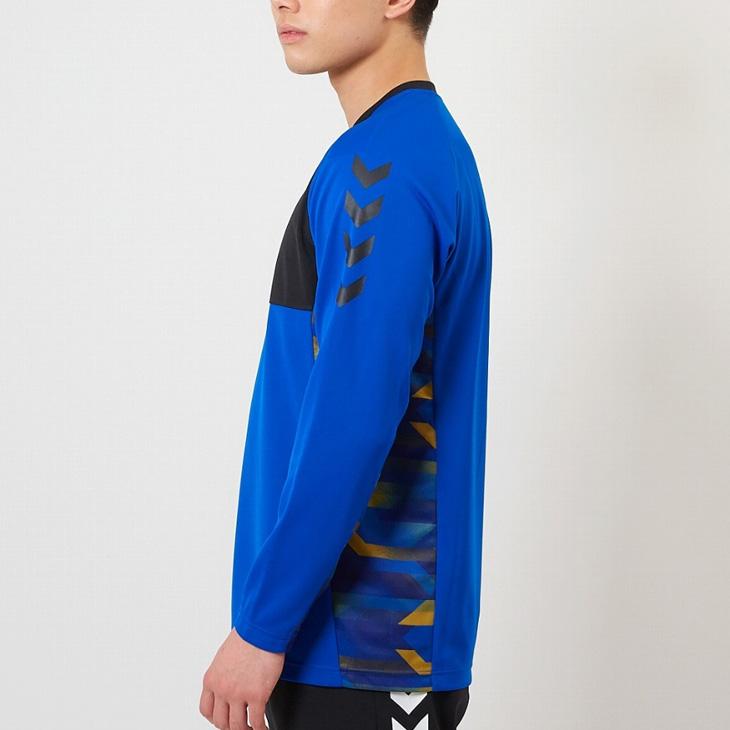 hummel ヒュンメル 長袖シャツ メンズ プラクティスシャツ T