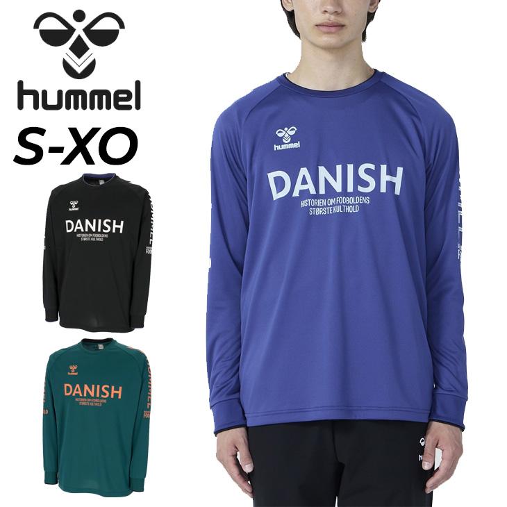 hunmel ヒュンメル サッカーシャツ スポーツシャツ 長袖 Lサイズ hummel ヒュンメル 長袖シャツ メンズ プラクティスシャツ 吸汗