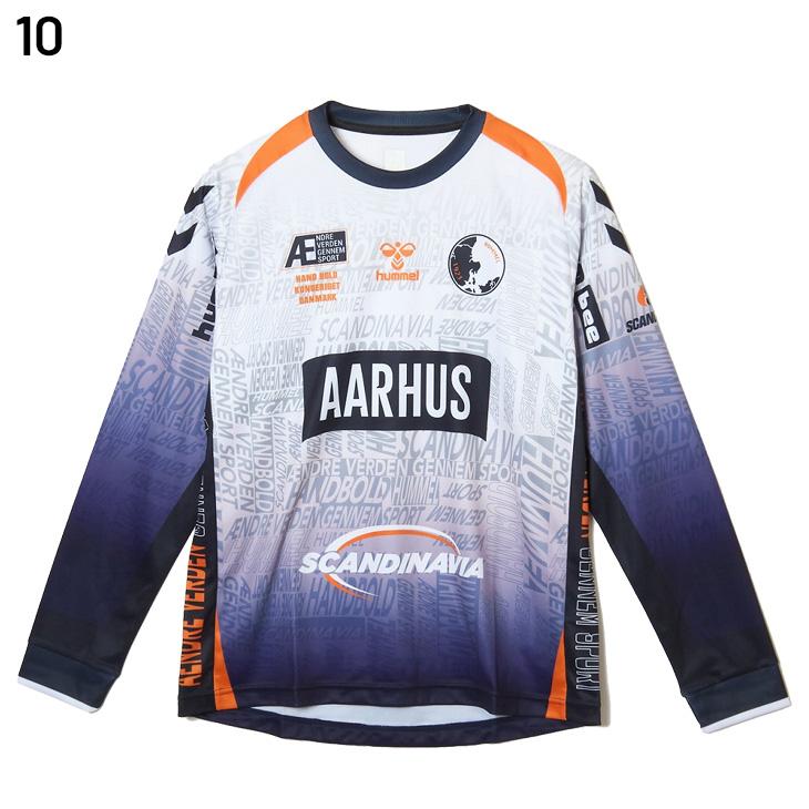 ヒュンメル ハンドボールシャツ メンズ 長袖シャツ 吸汗速乾 hummel HB EURO プラクティスシャツ 男性用 ロンT ハンドボールウェア 吸汗 速乾 長そで /HAP7226 | hummel | 01