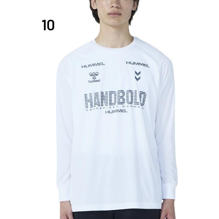 hunmel ヒュンメル サッカーシャツ スポーツシャツ 長袖 Lサイズ hummel ヒュンメル 長袖シャツ ハンドボールウェア メンズ HB BASIC