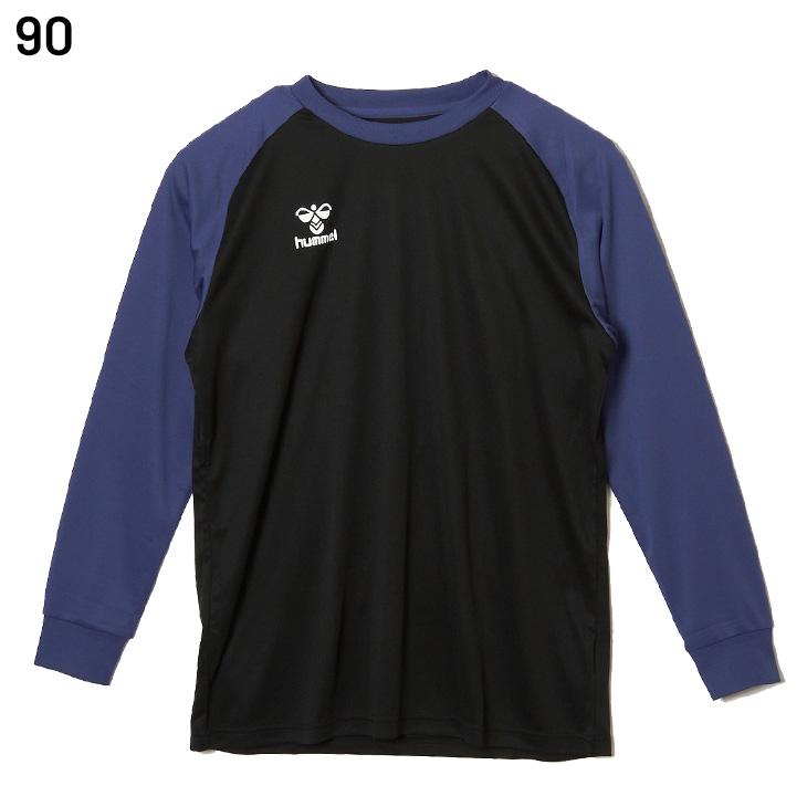 ヒュンメル ハンドボールシャツ メンズ 長袖シャツ 吸汗速乾 hummel HB BASIC プラクティスシャツ 男性用 ロンT ハンドボールウェア 吸汗速乾 長そで /HAP7228 | hummel | 03