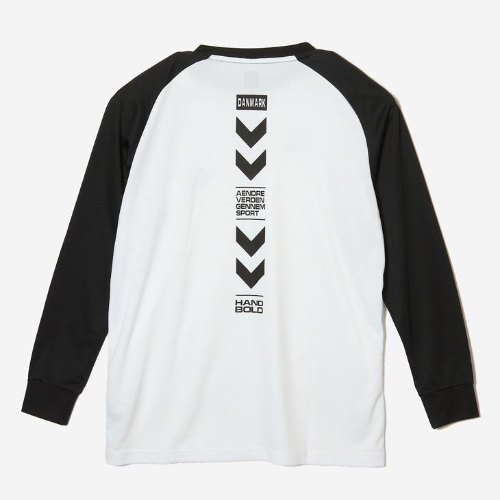 ヒュンメル ハンドボールシャツ メンズ 長袖シャツ 吸汗速乾 hummel HB BASIC プラクティスシャツ 男性用 ロンT ハンドボールウェア 吸汗速乾 長そで /HAP7228 | hummel | 04
