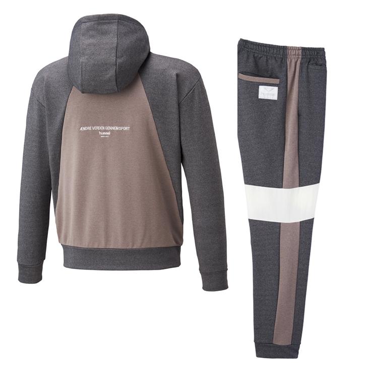 hummel（ヒュンメル） スウェット 上下 メンズ セットアップ