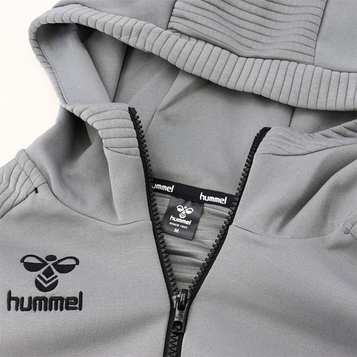 hummel ヒュンメル パーカー スウェット メンズ ジップアップ