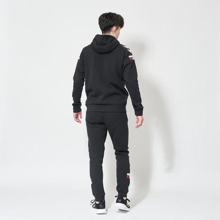 hummel - ヒュンメル パーカー hummel ヒュンメル パーカー スウェット メンズ ジップアップ