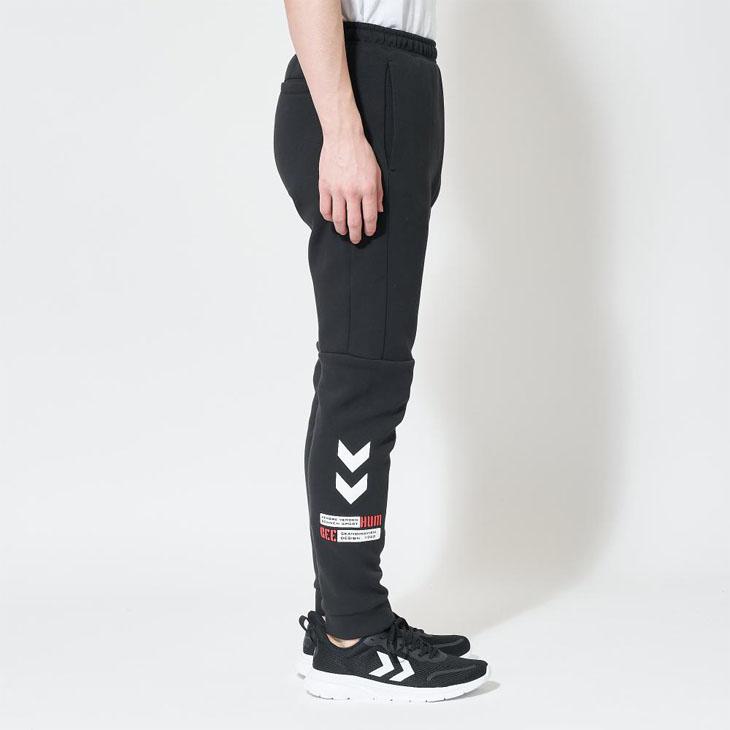ヒュンメル スウェットパンツ メンズ hummel ロングパンツ スリム ハンドボールウェア トレーニング スポーツウェア ウェア 男性用 男子 練習着 /HAP8282P | hummel | 05