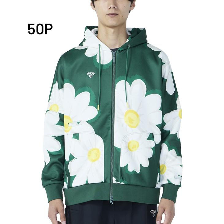 ヒュンメル パーカー 長袖 メンズ レディース hummel PLAY スウェットフルジップジャケット ユニセックス オーバーサイズ 吸汗速乾 無地 総柄 スエット 裏毛 スポーツウエア スウェットシャツ 上着 羽織り 男女兼用 ブランド アパレル/HAP8294 hummel（ヒュンメル） パーカージャケット 長袖 メンズ レディース