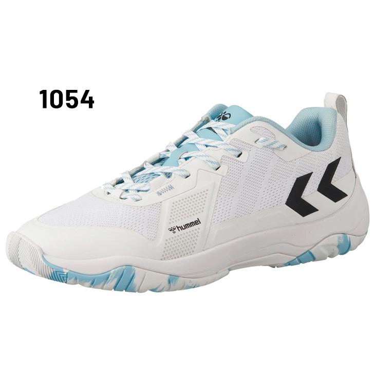 ヒュンメル ハンドボールシューズ インドアコート用 メンズ レディース hummel KOMET POWER 3.0 ワイド幅 ユニセックス ローカット ひも靴 軽量 /HAS8043 | hummel | 01