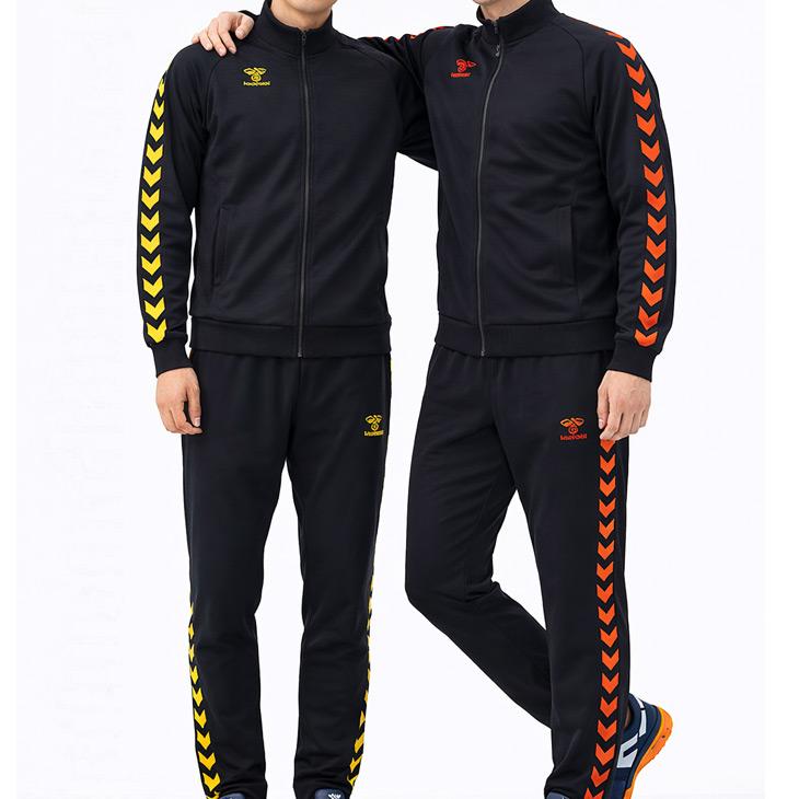 hummel（ヒュンメル） 当店別注 ジャージ メンズ 上下 長袖ジャケット