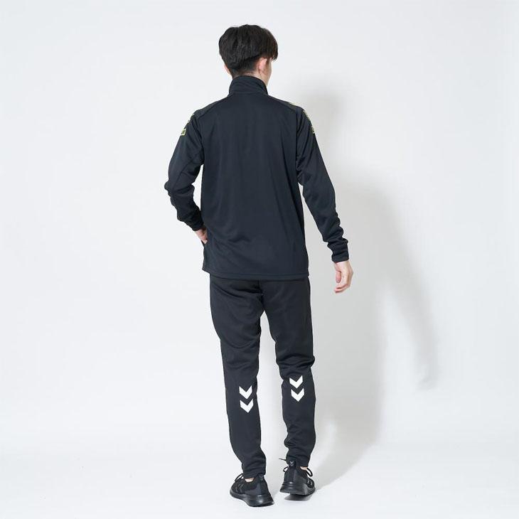 hummel - サッカー部　ヒュンメル　ジャージ　ブラック hummel ヒュンメル ジャージ ジャケット メンズ フルジップ