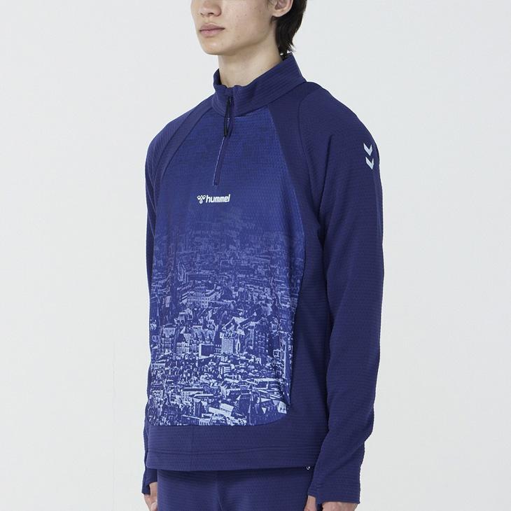 hummel（ヒュンメル） ジャージ メンズ 長袖 シャツ トレーニング