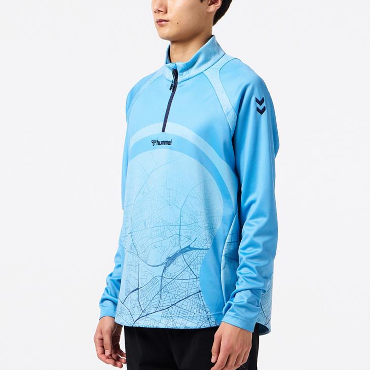 hummel（ヒュンメル） トレーニングウェア 上下 メンズ ハーフジップ