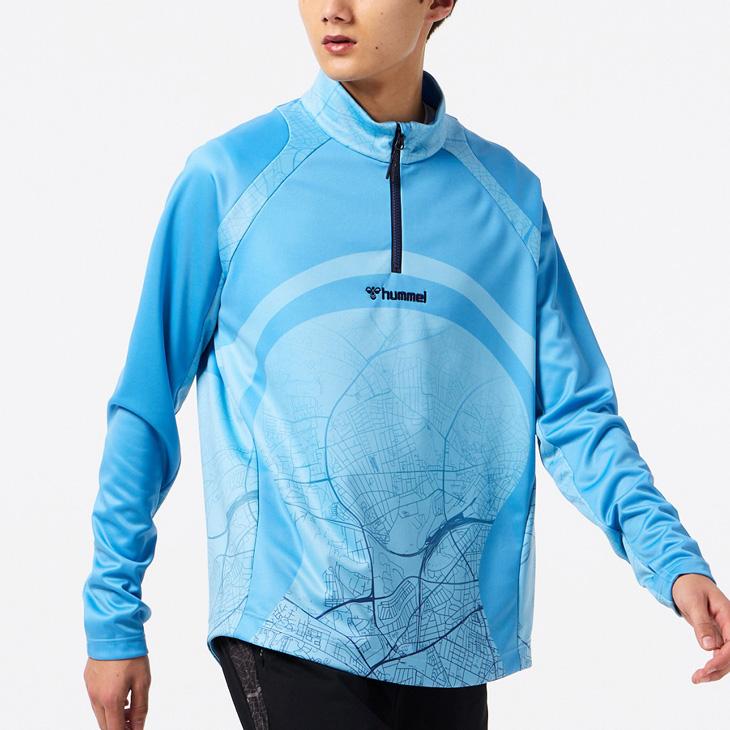 hummel（ヒュンメル） トレーニングウェア 上下 メンズ ハーフジップ