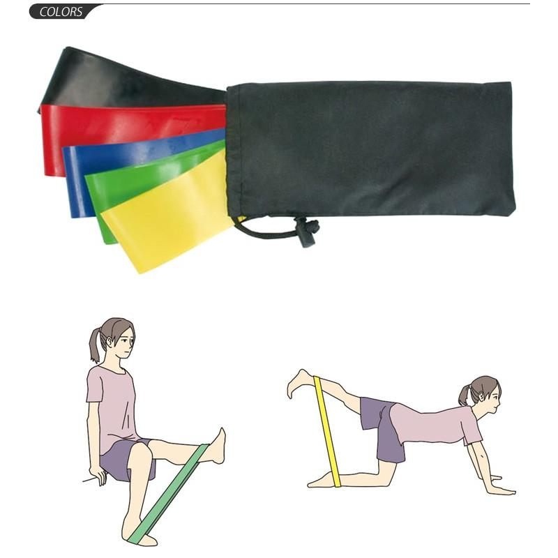 トレーニングチューブ 強度5種類セット ハタ Hatas エクササイズ 筋トレ フィットネス リハビリ 秦運動具工業 家トレ 自宅トレーニング Hau r7500v 取寄 Apworld 通販 Paypayモール