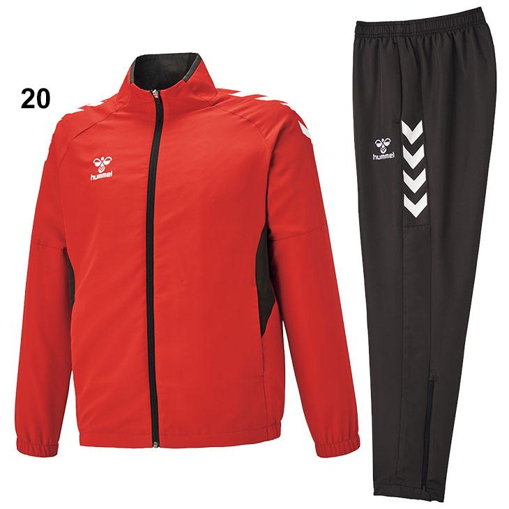 hummel（ヒュンメル） ウィンドブレーカー メンズ 上下 裏メッシュ