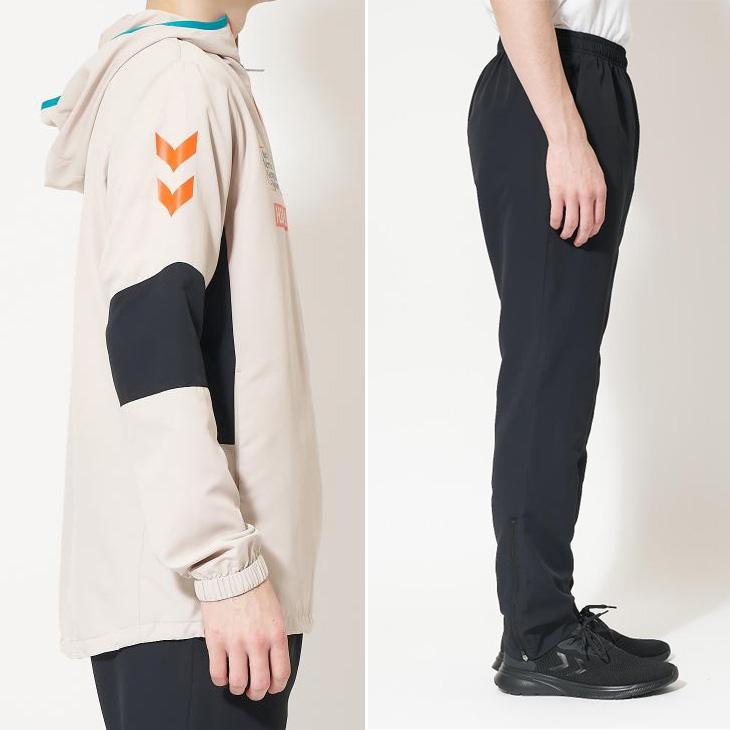 hummel（ヒュンメル） ウィンドブレーカー メンズ 上下 ウーブン