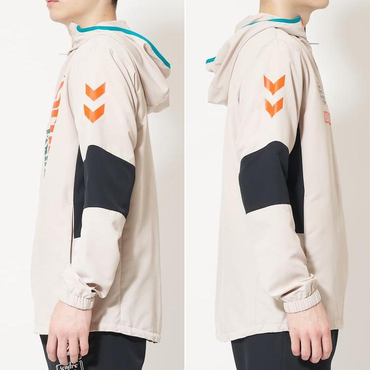 hummel（ヒュンメル） ウィンドブレーカー メンズ ウーブンフーディー