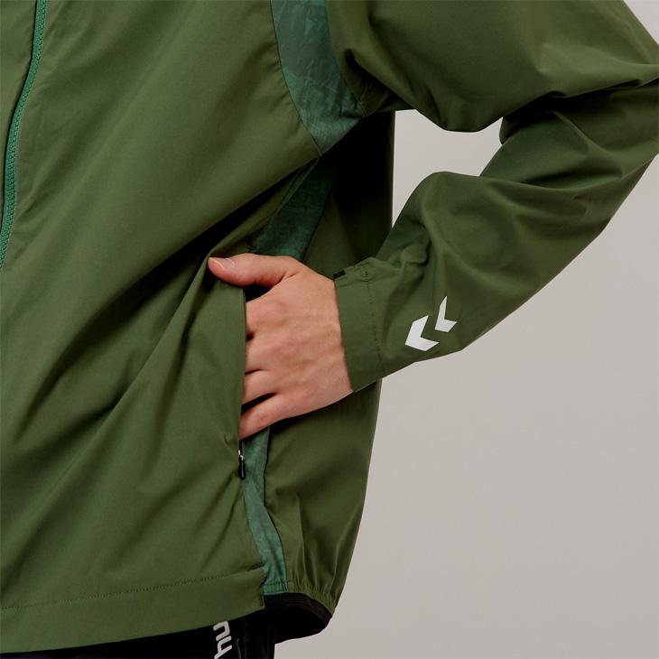 ヒュンメル トレーニングウェア メンズ 上下 hummel ウーブン 長袖ジャケット ロングパンツ セットアップ スポーツウエア 男性 上下組 /HAW2182-HAW2182Pの画像