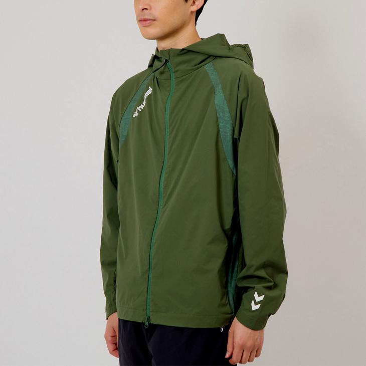 ヒュンメル トレーニングウェア メンズ 上下 hummel ウーブン 長袖ジャケット ロングパンツ セットアップ スポーツウエア 男性 上下組 /HAW2182-HAW2182Pの画像