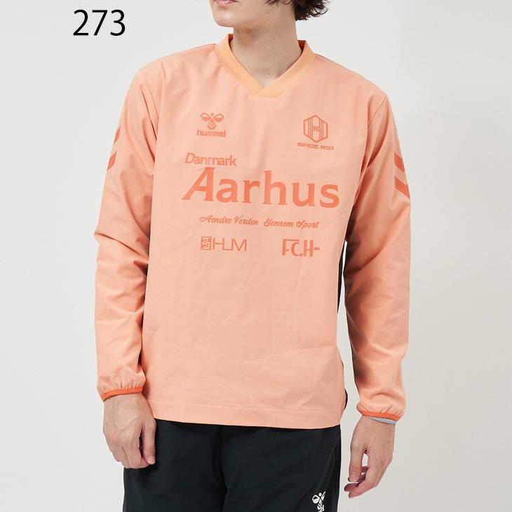 hummel ヒュンメル ピステトップ メンズ 裏メッシュ ピステシャツ 長袖