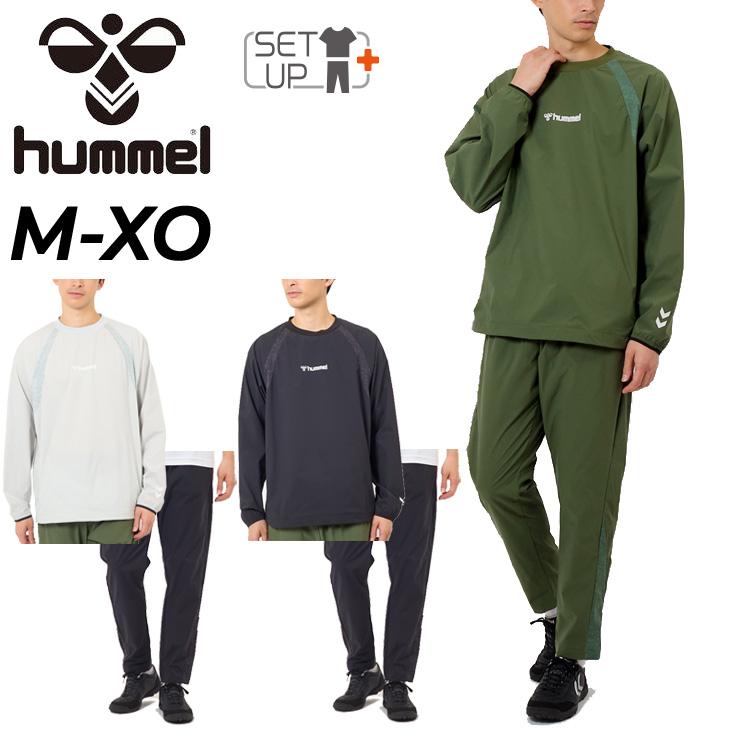 hummel（ヒュンメル） ピステスーツ メンズ 上下 ウーブン 長袖ピステ
