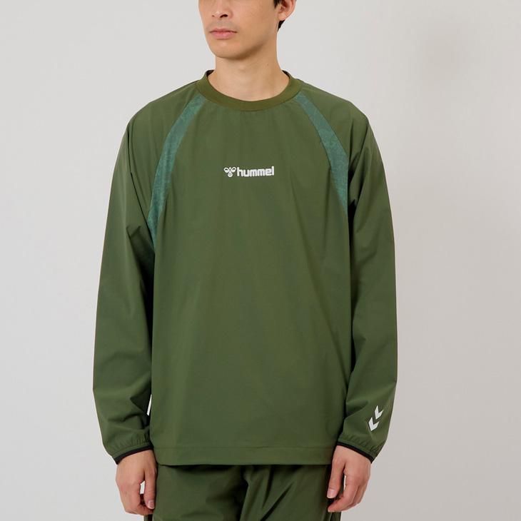 hummel（ヒュンメル） ピステスーツ メンズ 上下 ウーブン 長袖ピステ