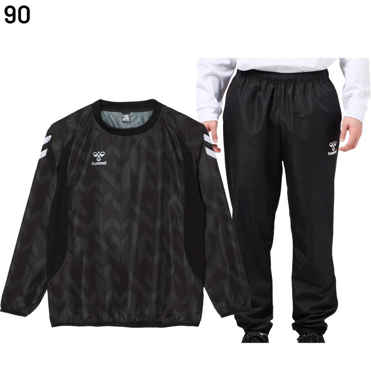 hummel（ヒュンメル） メンズ ピステ 上下セット 長袖シャツ ロング