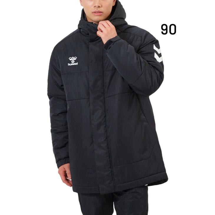 hummelベンチコート160㎝ hummel 中綿ベンチコート メンズ 大人用 ジュニア 子ども 140cm