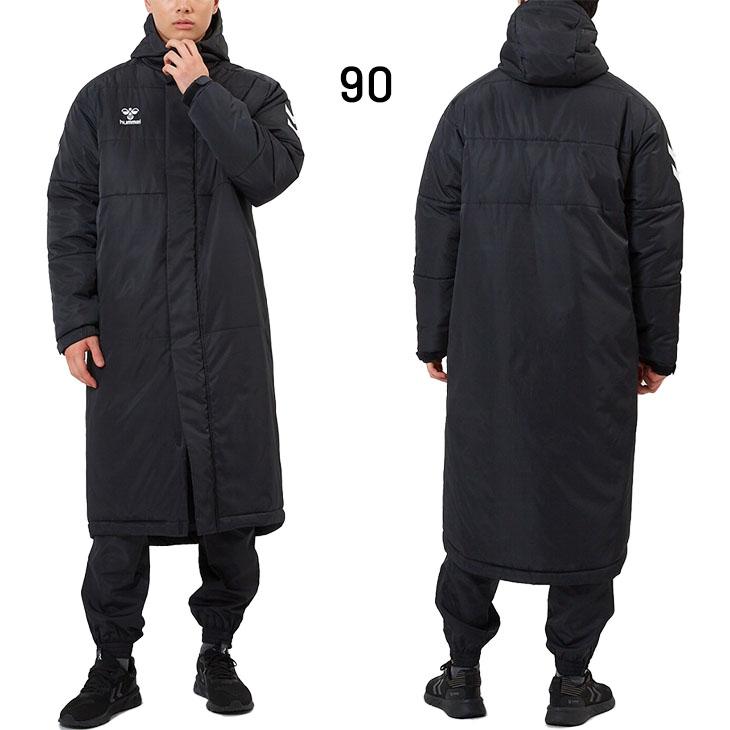 hummel ヒュンメル 中わたコート ベンチコート メンズ ジュニア hummel ヒュンメル 中わたコート ベンチコート メンズ ジュニア