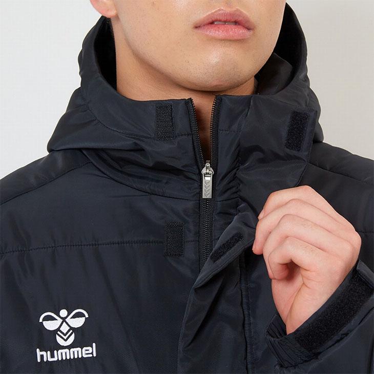 hummel ヒュンメル 中わたコート ベンチコート メンズ ジュニア hummel ヒュンメル 中わたコート ベンチコート メンズ ジュニア