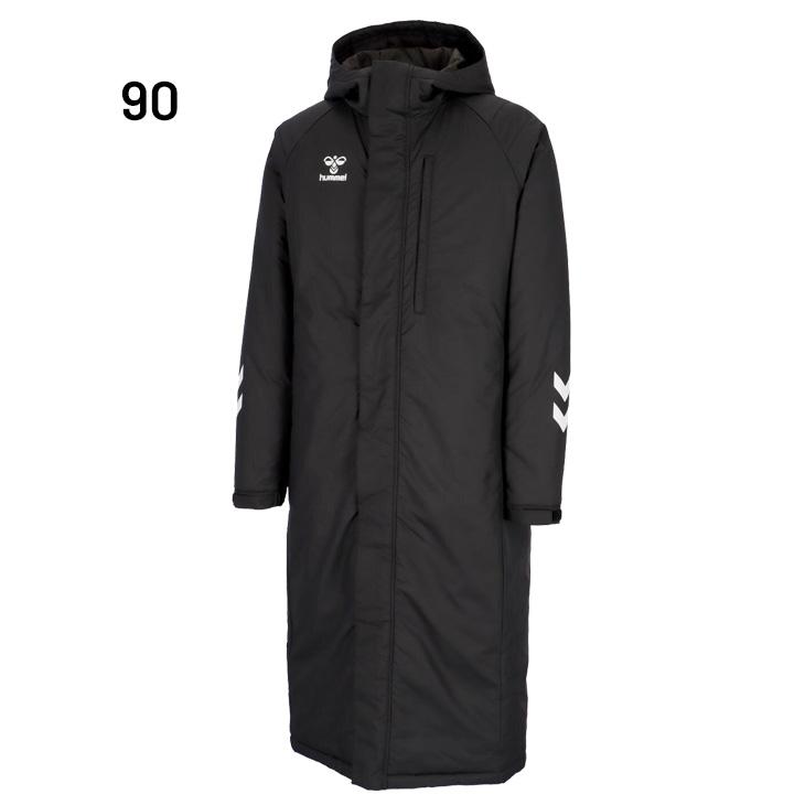 hummel（ヒュンメル） 中綿コート ロング丈 メンズ ジュニア 140cm