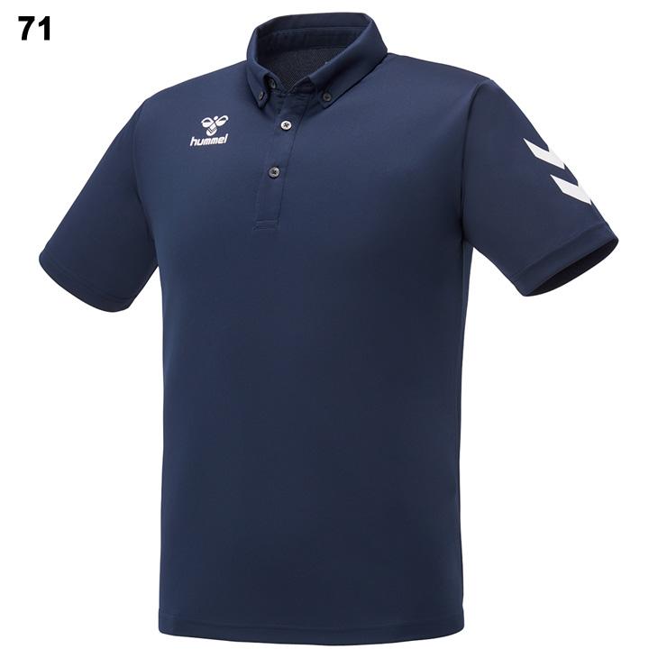 横浜FC ヒュンメル　ポロシャツ hummel 半袖ポロシャツ メンズ ヒュンメル スポーツウェア