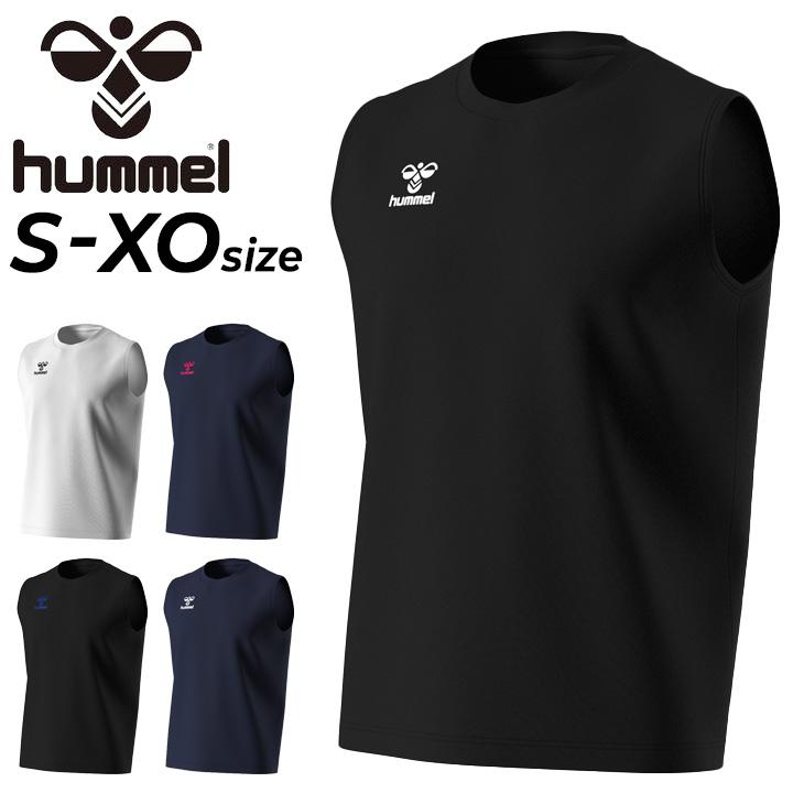 hummel（ヒュンメル） ノースリーブシャツ メンズ ワンポイントロゴ