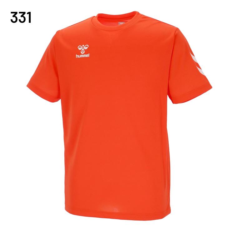 hummel ヒュンメル 半袖Tシャツ メンズ ワンポイントTシャツ