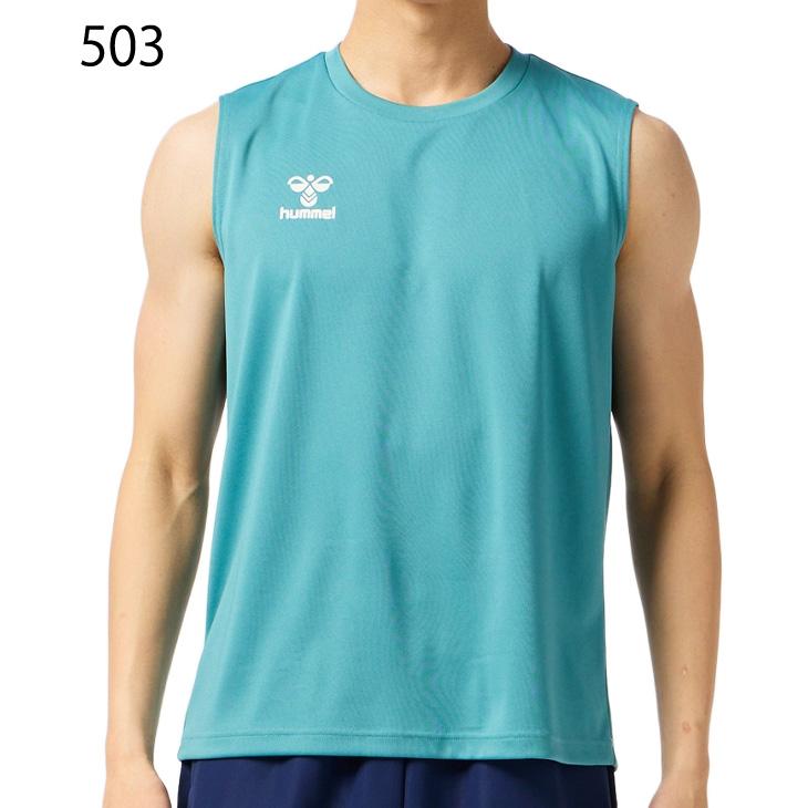 hummel（ヒュンメル） ノースリーブシャツ メンズ スリーブレス T