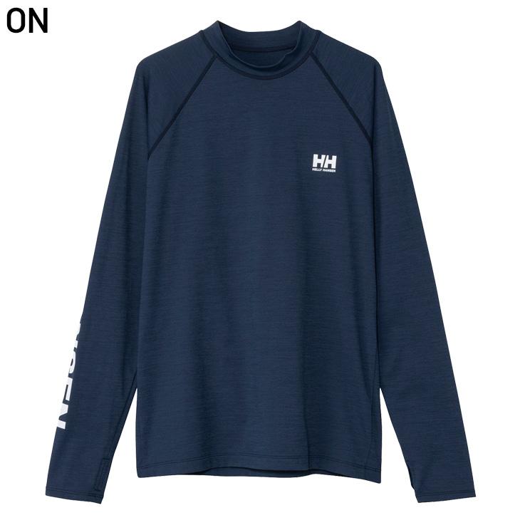 ヘリーハンセン HELLY Hansen スキー　レディース ブルー HELLY HANSEN（ヘリーハンセン） レディース ラッシュガード 長袖