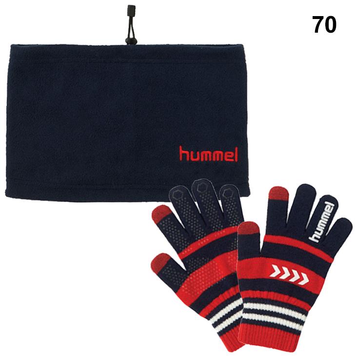 hummel（ヒュンメル） ネックウォーマー ニット手袋 ウォームアクセ 2